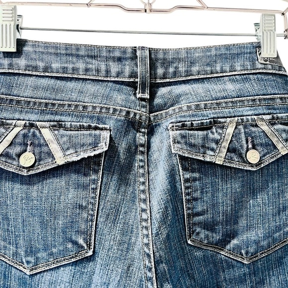 Paige FairFax Bootcut Medium Wash Women's Jeans Size 30x30 Casual Denim Boho - Picture 7 of 7